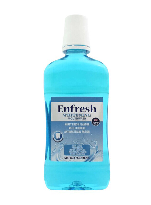 

Enfresh Whitening Mouthwash, 500ml