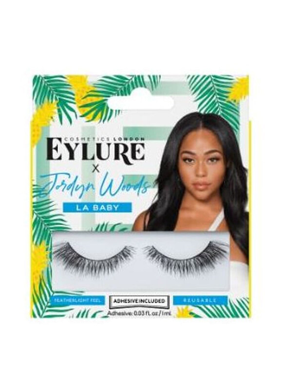 

Eylure Jordyn Woods Eye Lashes, La Baby, Black