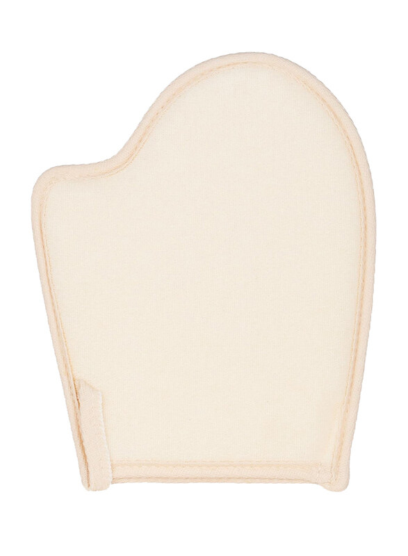 

Xcluzive Genuine Loofah Glove, Cream, One Size