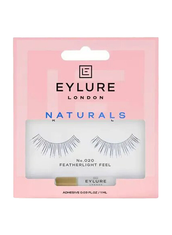 

Eylure Naturalite Lashes, 020, Black