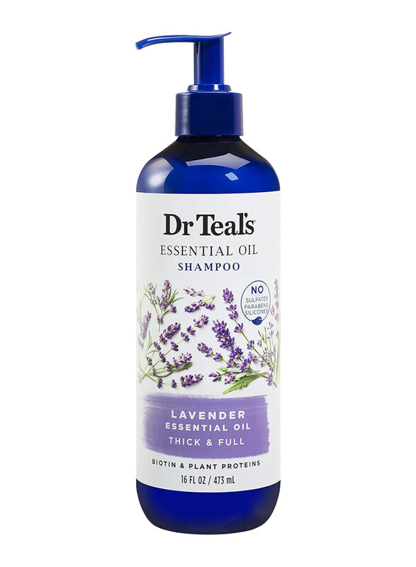 

Dr. Teal's Lavender Essential Oil Thick & Full Shampoo for All Hair Types, 473ml