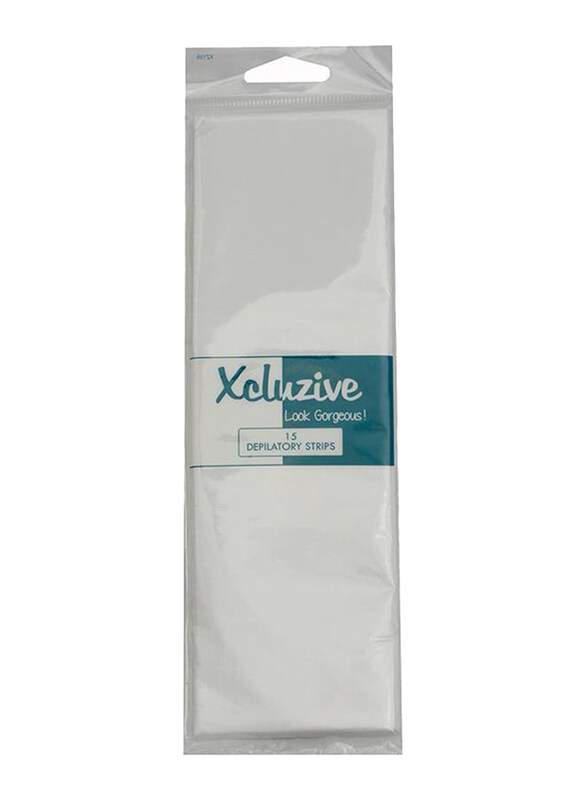 

Xcluzive Depilatory Strip Set for Women, 15 Pieces