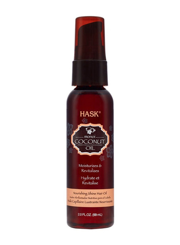 

Hask Coconut Oil Nourishing Shine Hair Treatment for All Hair Types, 59ml