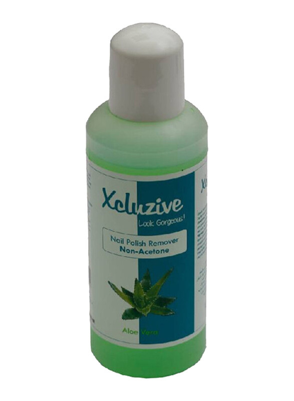 

Xcluzive Nail Polish Remover with Aloe Vera, 120ml, Green