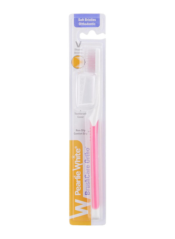 

Pearlie White Orthodontic Tooth Brush, One Size