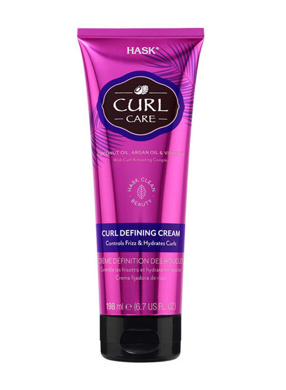 

Hask Curl Care Curl Defining Cream for All Hair Types, 198ml