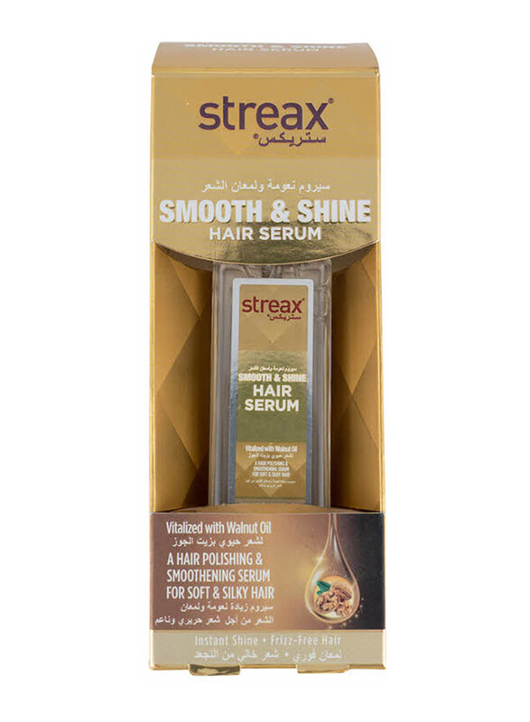 

Streax Smooth & Shine Hair Serum, 45ml