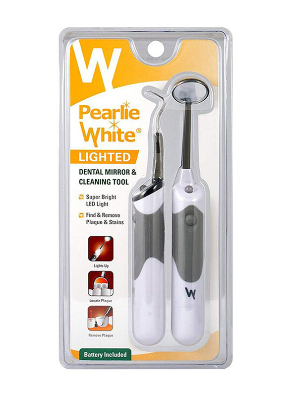 

Pearlie White Dental Mirror & Cleaning Tool, One Size