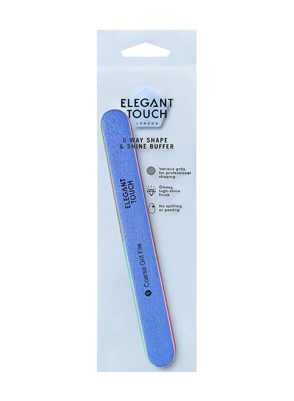 

Elegant Touch 6 Way Shape & Shine Buffer, Blue
