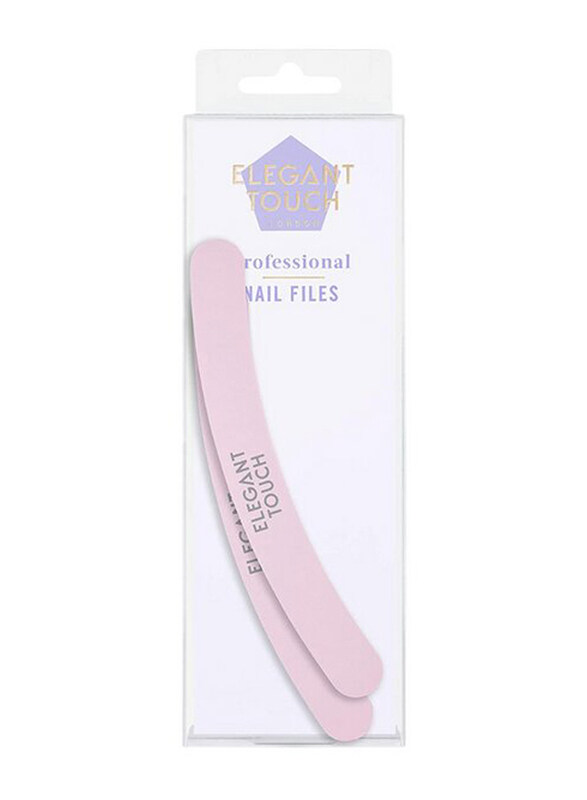 

Elegant Touch Professional Nail Files, Pink