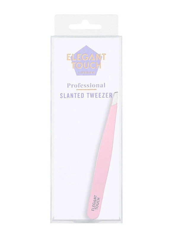 

Elegant Touch Professional Slanted Tweezer, Pink