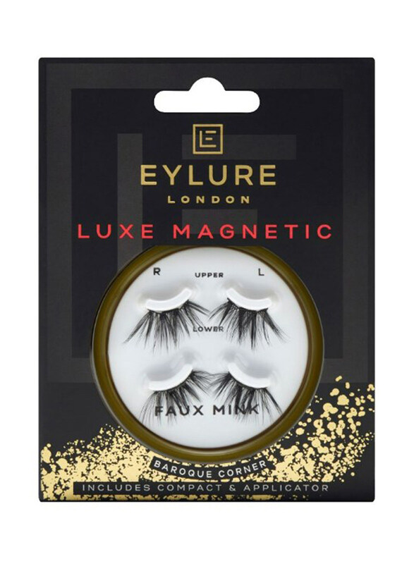 

Eylure Luxe Collection Magnetic Lashes, Baroque Corner, Black