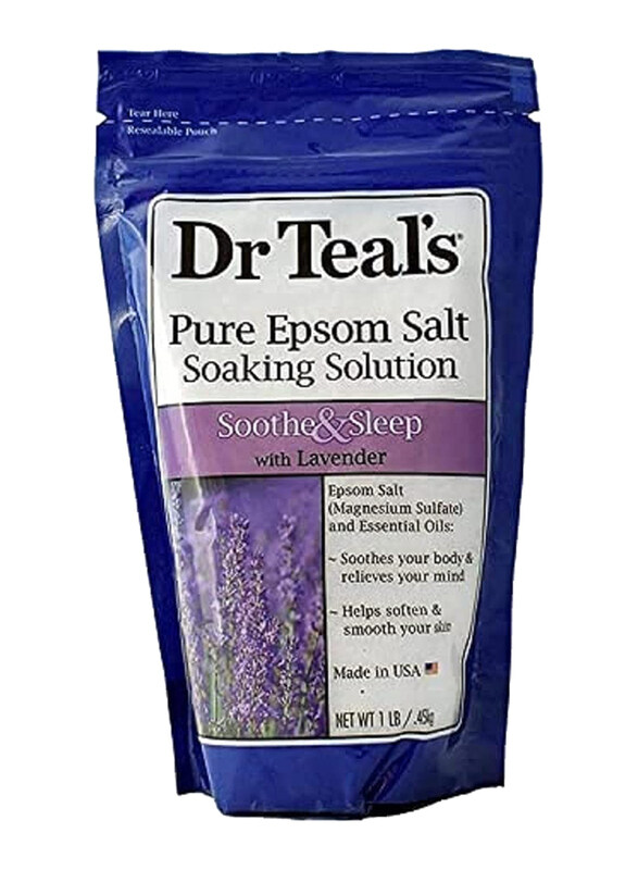 

Dr. Teals Lavender Epsom Bath Salt, 450gm