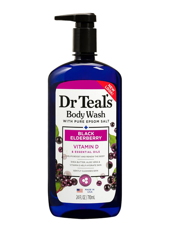 

Dr. Teals Epsom Body Wash with Salt Black Elderberry, 710ml