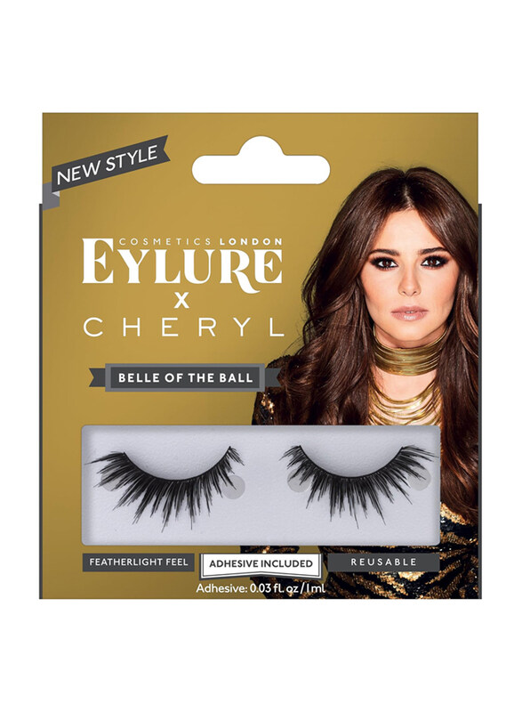 

Eylure Cheryl Eye Lashes, Belle of the Ball, Black