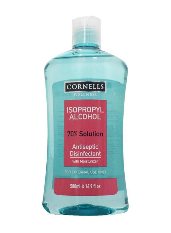 

Cornells Isopropyl Alcohol Antiseptic Disinfectant with Moisturizer, 500ml