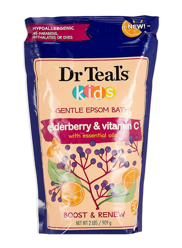 

Dr. Teals Kids Elderberry & Vitamin C Gentle Epsom Bath, 909gm