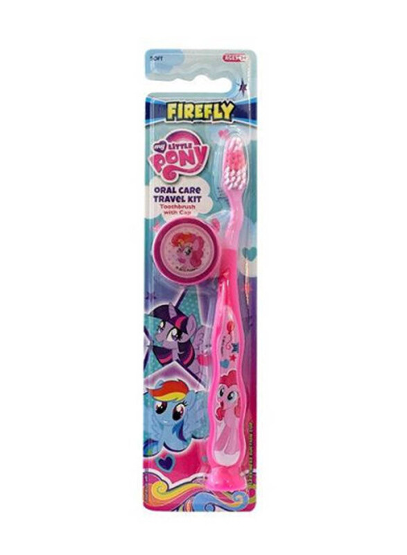 

Firefly My Little Pony Travel Kit Toothbrush with Cap, One Size