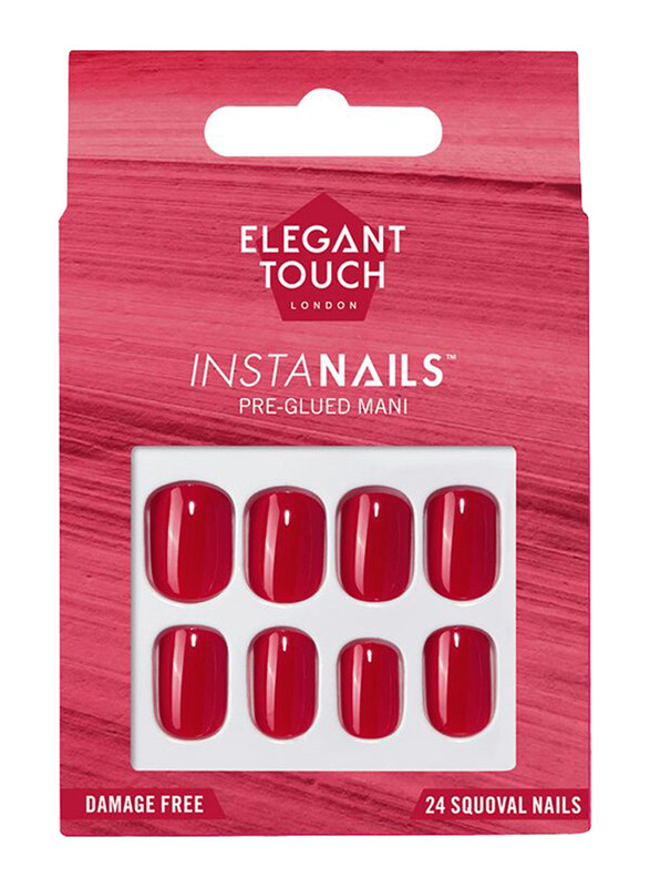 

Elegant Touch Insta Nails, Born Red'y, Red