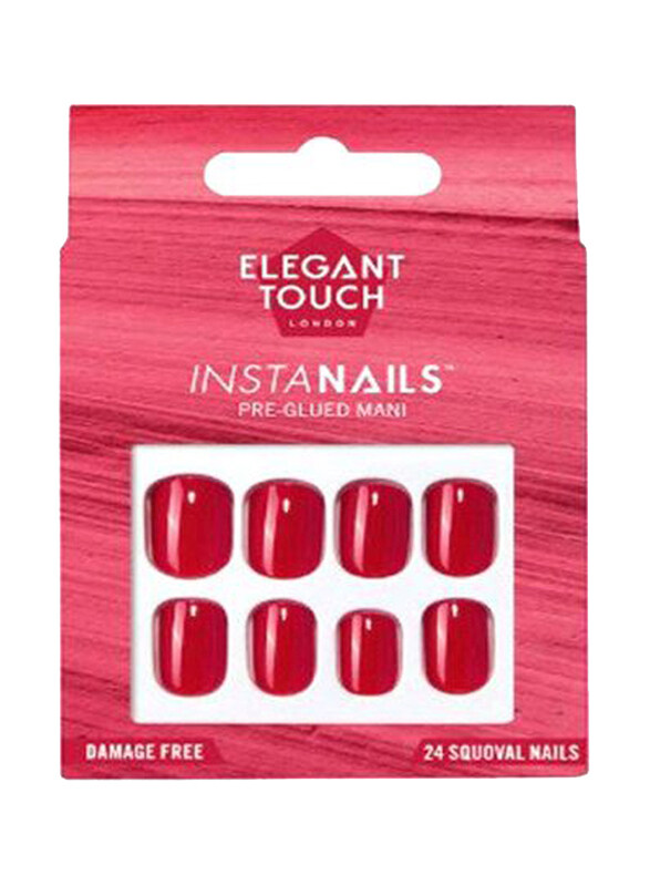 

Elegant Touch Insta Nails, Born Redy, Red