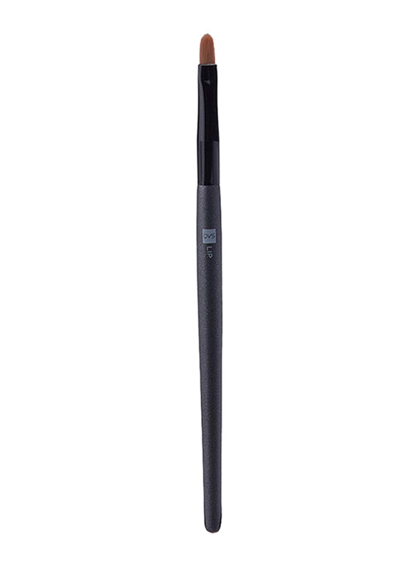 

QVS Lip Brush, Brown/Silver