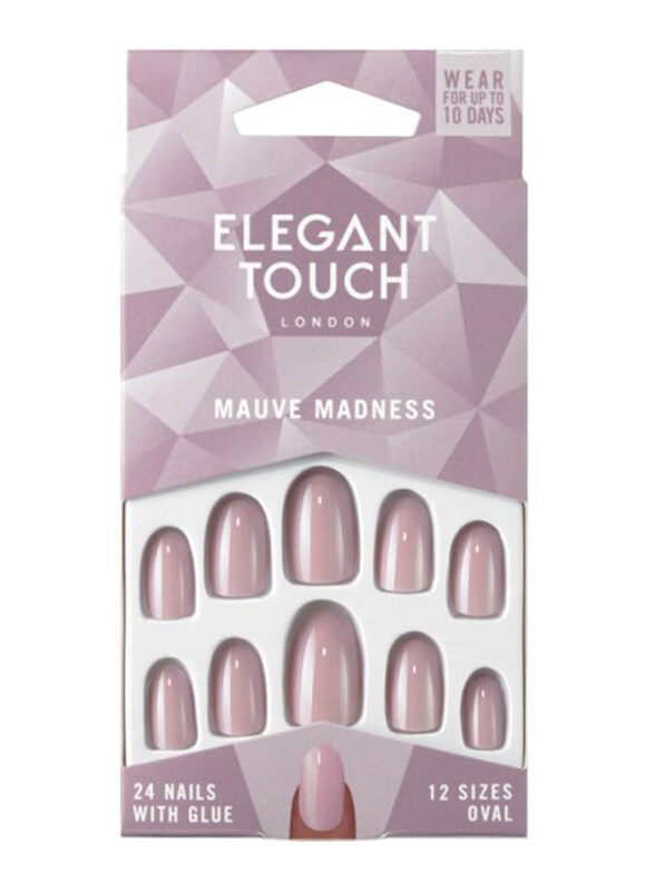 

Elegant Touch Colour Nails, Mauve Madness, Purple