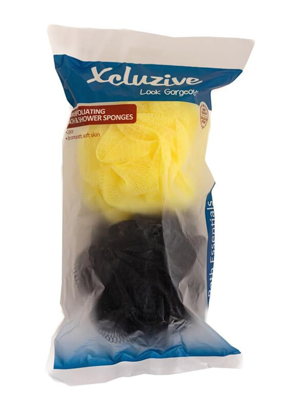 

Xcluzive Skin Exfoliating Bath & Shower Sponges, 2 Pieces, Assorted