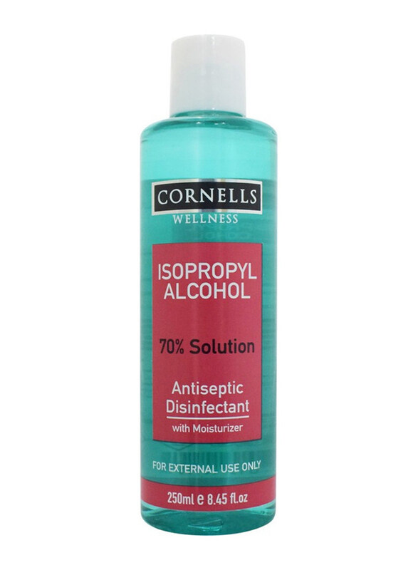 

Cornells Isopropyl Alcohol Antiseptic Disinfectant with Moisturizer, 250ml