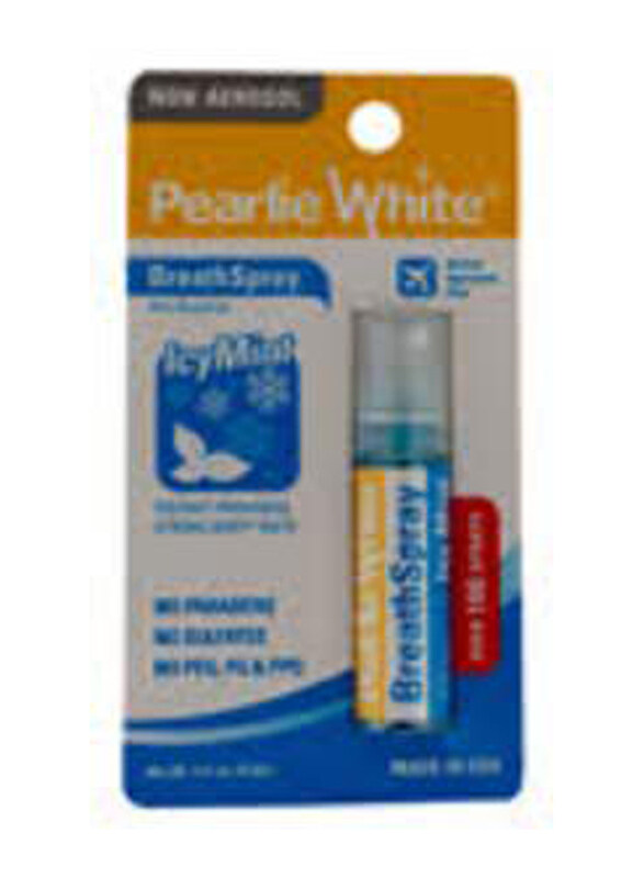 

Pearlie White Icy Mint Breath Spray, 8.5ml
