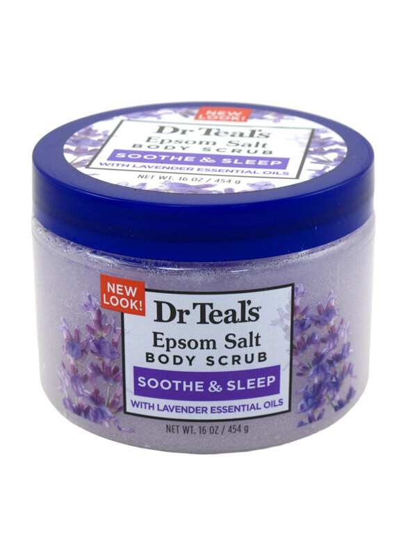 

Dr Teal's Lavender Epsom Salt Body Scrub, 454gm
