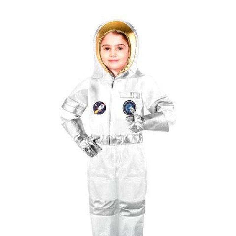 

Generic Astronaut Space Kids Costume with Golden Hood, 8 to 9 Years