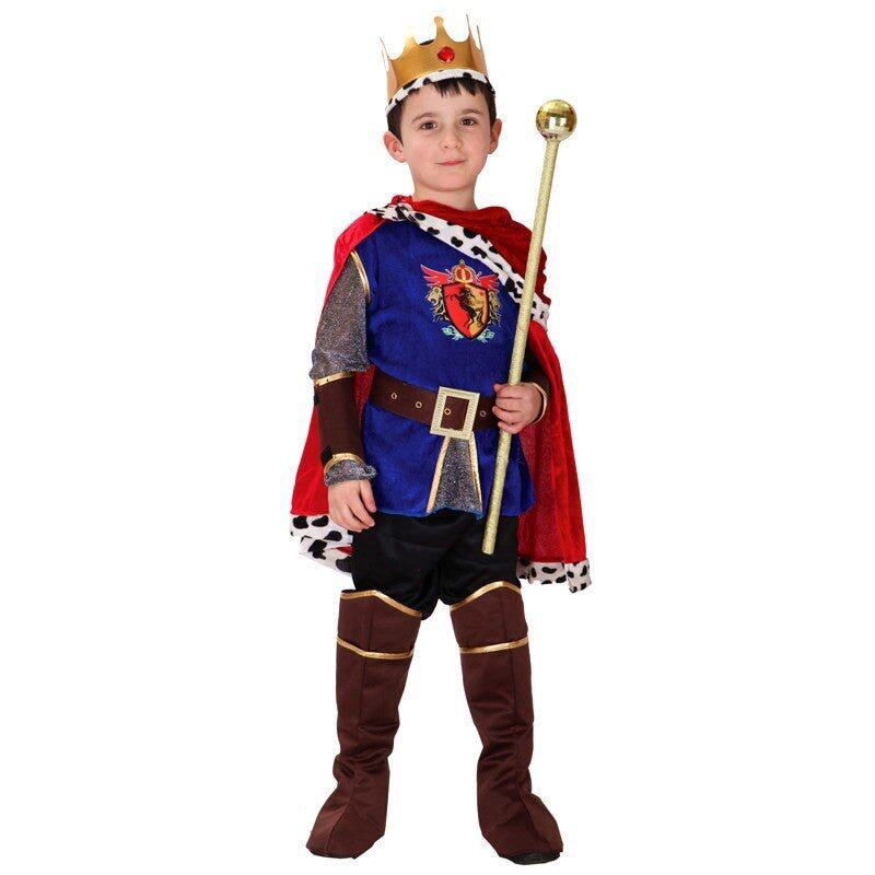 

Generic Boy Medieval Noble King Lord Prince Costume Cosplay Role Play Dress up - Large