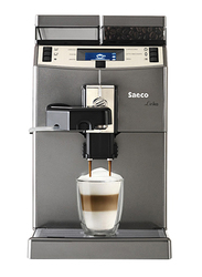 Saeco Lirika One Touch Cappuccino Coffee Machine, 1850W, 10004768, Black/Silver