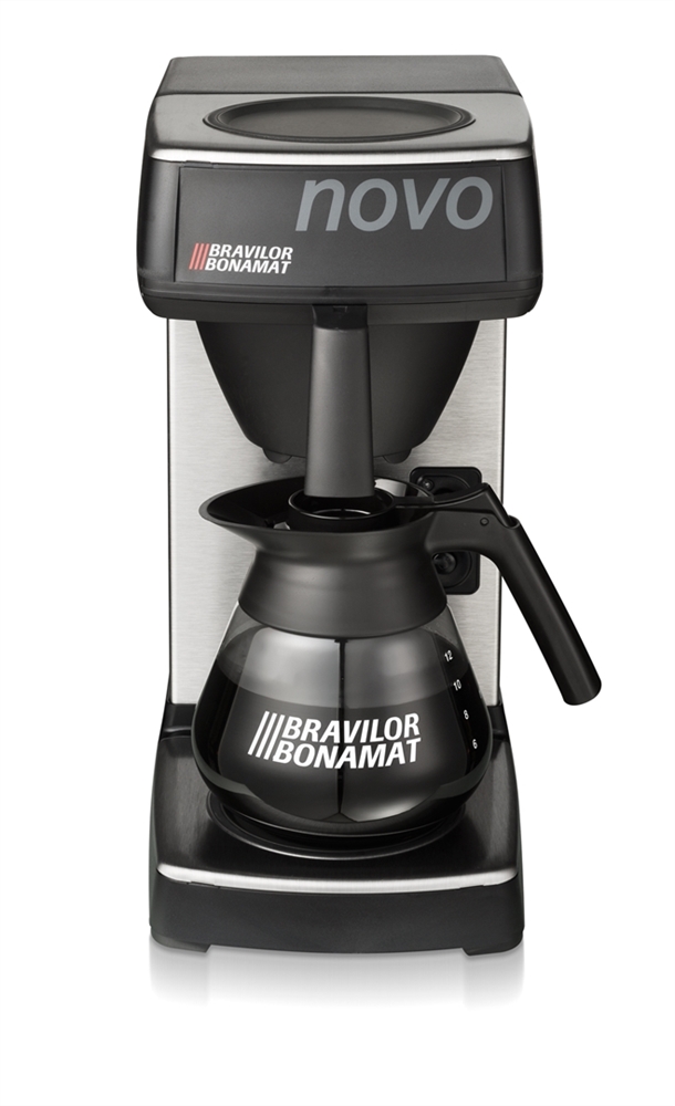 Bravilor Bonamat Novo 2 Coffee Brewer, 2130W, 8.733.401.210, Silver/Grey
