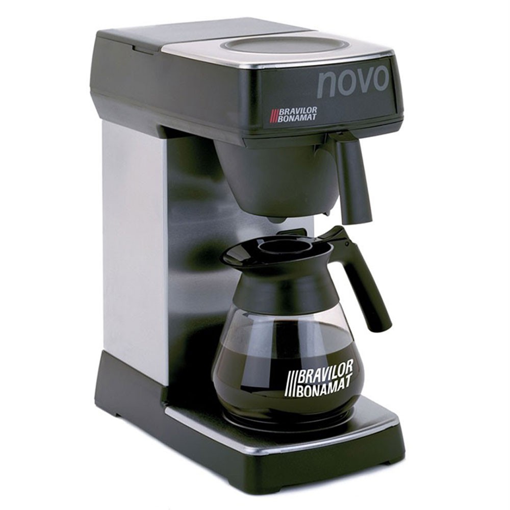 برافيولر بونامات آلة تحضير القهوة نوفو 2، 2130 واط، 8.733.401.210، فضي ورمادي