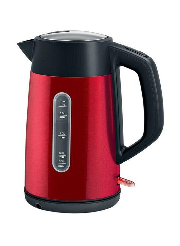 

Bosch 1.7L Electric Kettle, 3000W, TWK4P434GB, Red