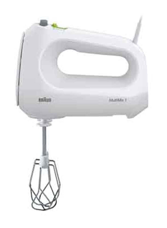 

Braun Smart Hand Mixer with 4 Speeds Turbo, 400W, HM1010, White