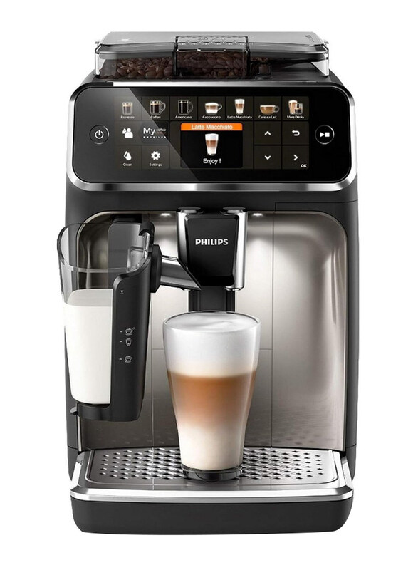 

Philips 1.8L 5400 Series Fully Automatic 12 Cup Espresso Maker, 1500W, EP5447/90, Black