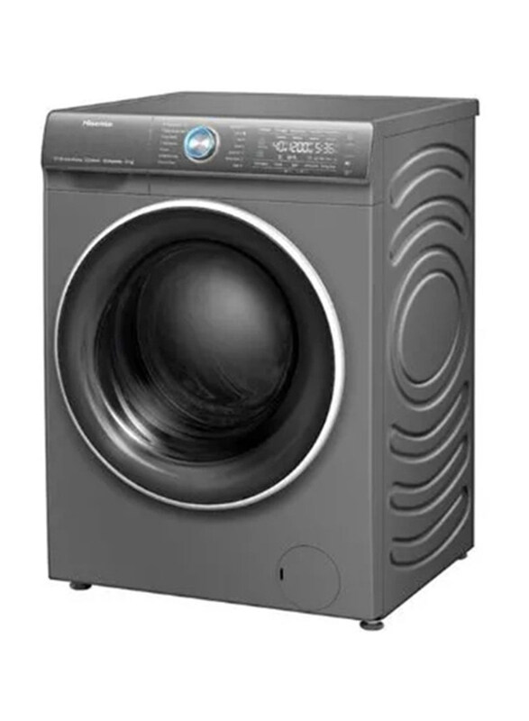 

Hisense 12Kg Front Load Washer Washing Machine, Silver