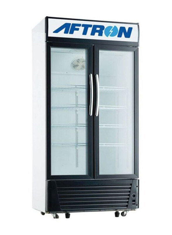 

Aftron 680L Double Door Freezers, AFSC680F, Black