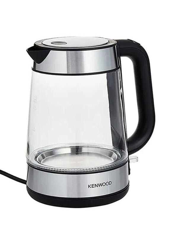 

Kenwood 1.7L Glass Removable Mesh Filter Kettle, 2200W, ZJG08.000CL, Clear