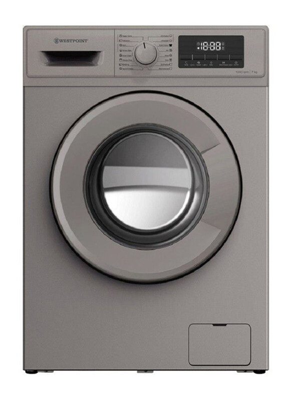

Westpoint 7Kg Front Load Washer Washing Machine, Silver