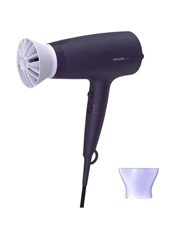 

Philips 3000 Series Hair Dryer, BHD340/13, White/Black