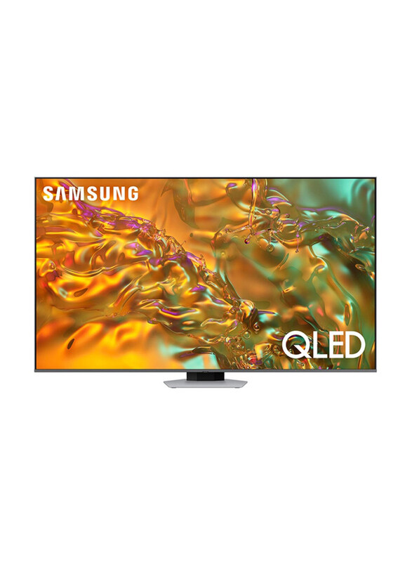 

Samsung 55-Inch Flat 4K QLED Smart TV, QA55Q80DAUXZN, Eclipse Silver