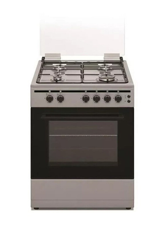 

Akai 4-Burner Gas Cooker with Oven, CRMA-66SC, Silver