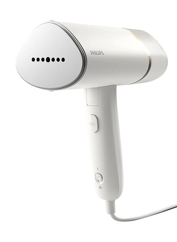 

Philips 3000 Series Handheld Garment Steamer, 1000W, STH3020/16, White