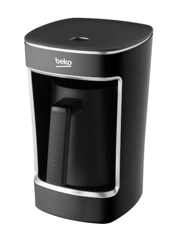 

Beko 500ml One Touch Butto Cook Sense Coffee Machine, 670W, TKM2341BS, Black
