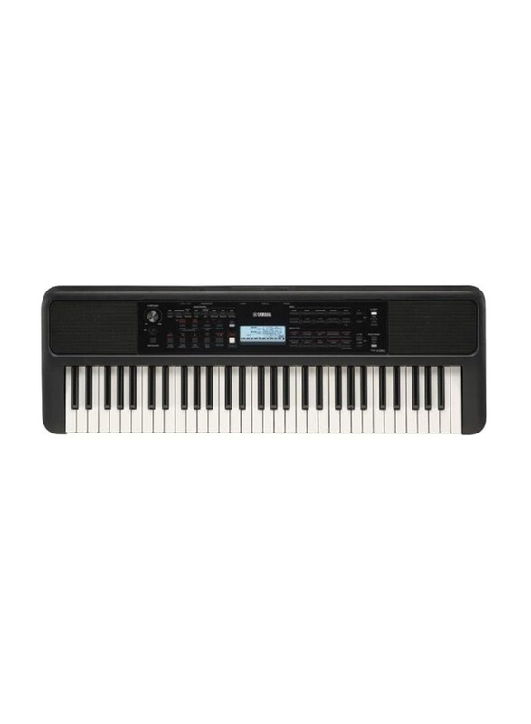 

Yamaha PSR E383 Home Keyboard, 61 Keys, Black