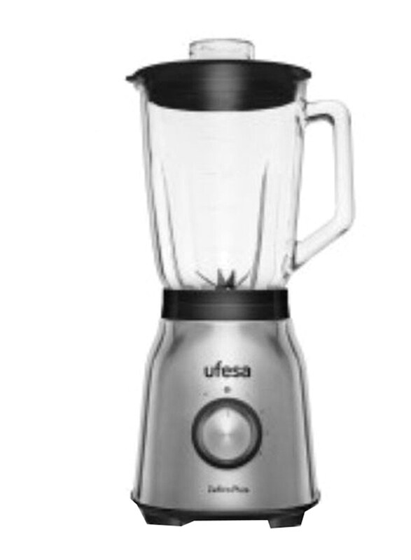 

Ufesa 1.5L Zafiro Plus Jug Glass Blender, 1250W, BS4860, Grey