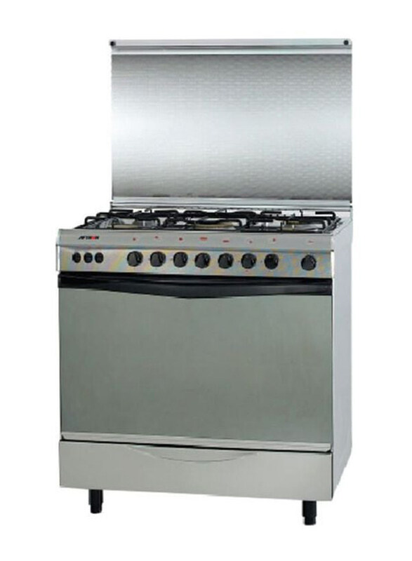 

Aftron 5-Burner Gas Cooking Range, AFGR8055FST, Silver